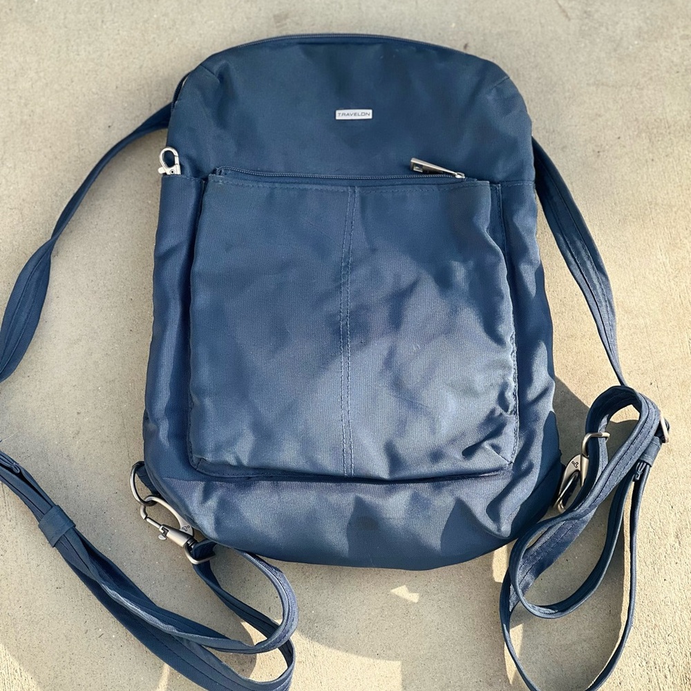Navy Blue Men's Bag